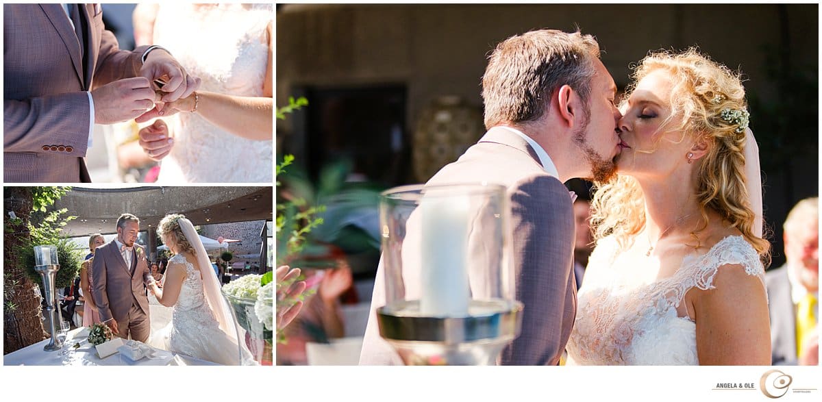 Hochzeitsfotograf Bonn - standesamtliche Trauung auf der Godesburg